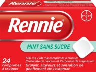 rennie mint zonder suiker